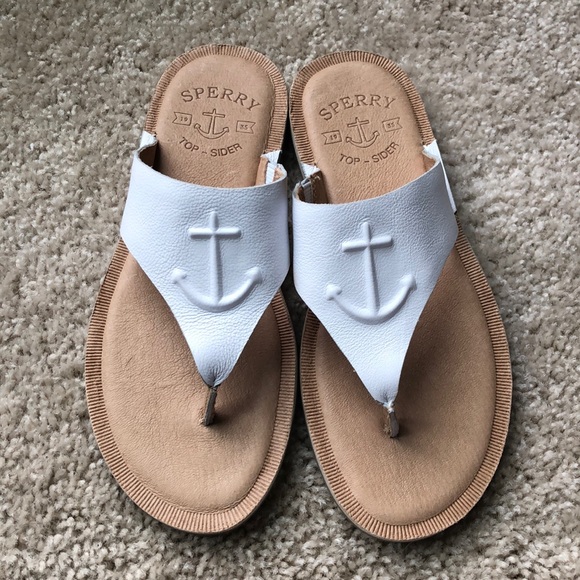 Sperry Shoes - Sperry Womens Sea Port Thong leather sandal 7.5